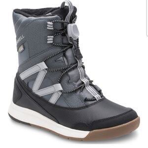 Sorel Kids' Gray and Black Snow Boots